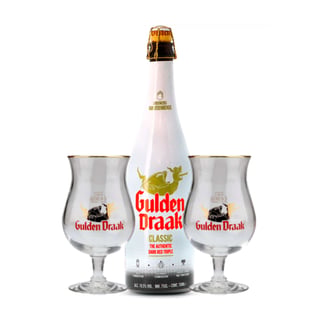 Pack Gulden Draak Classic 750ml + 2 Copas Vintage