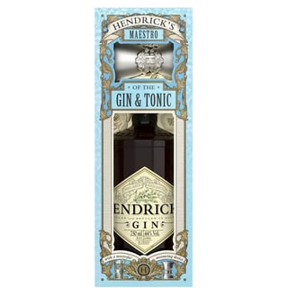 Pack Hendricks + Jigger