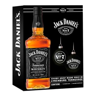 Pack Jack Daniel's N7 750cc + 2 Esferas De Navidad