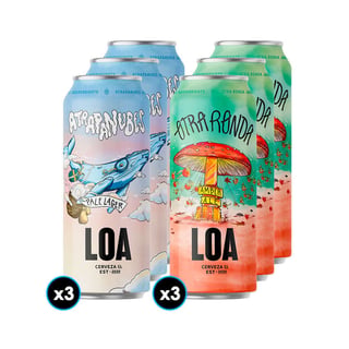 PACK LOA N°3: 6x Variedades Craft Cervecería Loa