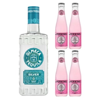 Pack Paloma - Tequila Olmeca Blanco 750ml + 4x Agua Tónica Mr Perkins Pomelo 200cc