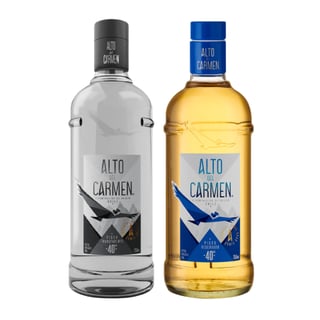 Pack Pisco Alto Del Carmen 40˚ - Reservado + Transparente 750ml