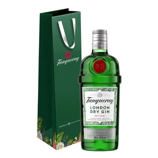 PACK TANQUERAY LONDON + BOLSA DE REGALO: Gin Tanqueray 700cc 43.1ºalc. + Regalo Bolsa Tanqueray