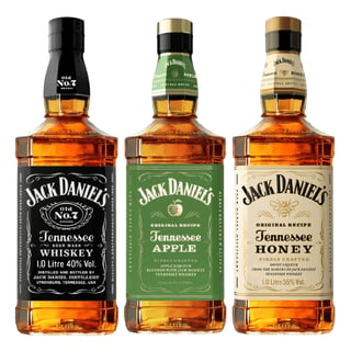 Pack Trilogía Whiskey Jack Daniel´s 1000cc