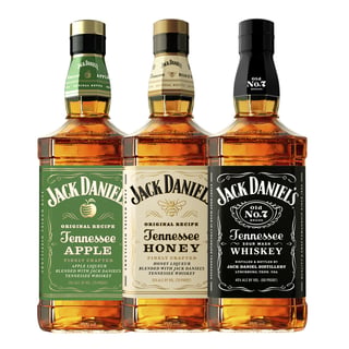 Pack Trilogía Whiskey Jack Daniel´s 750cc
