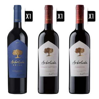 Pack Vino Ícono Arboleda 750cc