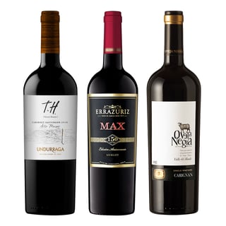 Pack Vinos 100% Imprescindibles 750cc