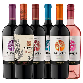 Pack Vinos 6x Undurraga Aliwen 750cc