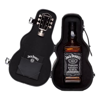 Pack Whisky Jack Daniels N˚7 - 750ml + Estuche Guitarra
