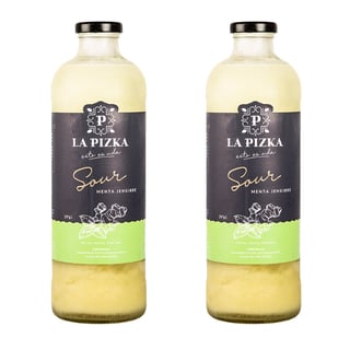 Pack x2 La Pizka Menta Jengibre 1L ($13.990c/u)