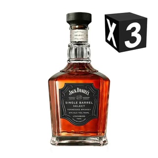 Pack X3 – Whiskey Jack Daniel’s Single Barrel 750ml