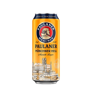 Paulaner Münchner Hell Lata 500cc