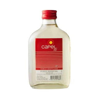 Petaca Pisco Capel 35° 190ml