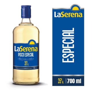 Pisco 35º La Serena botella 700 cc