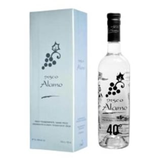Pisco Álamo Reservado, 40 grados, Transparente