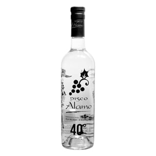 Pisco Alamo Transparente 750cc 40º alc.