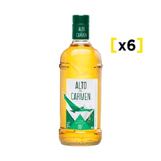 Pisco Alto Del Carmen 35° Botella 750cc X6