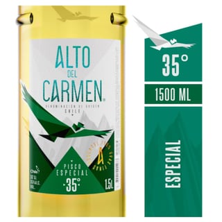 Pisco Alto Del Carmen Especial - 35° - 1.5L