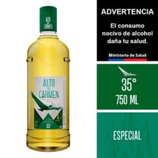 Pisco Alto del Carmen especial 35° botella 750 cc