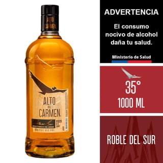 Pisco Alto del Carmen roble del sur 1 L