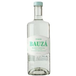 Pisco Bauzá 35°, Blanco Especial Transparente doble destilado 1.000 cc