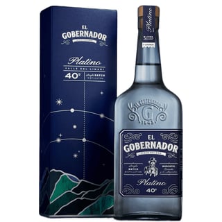 Pisco El Gobernador Platino 750cc