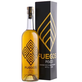 Pisco Fuegos Envejecido Doble Destilado