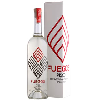 Pisco Fuegos Reservado Doble Destilado 750cc