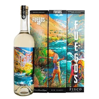 Pisco Fuegos Río 40° 750ml