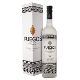 Pisco Fuegos Transparente 40˚ 750ml