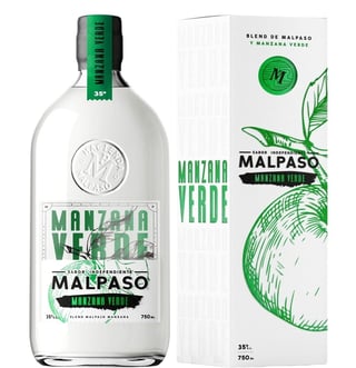 Pisco Mal Paso Manzana Verde 750cc