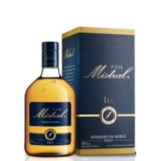 Pisco Mistral 35° ,1.000cc, Añejado en Roble