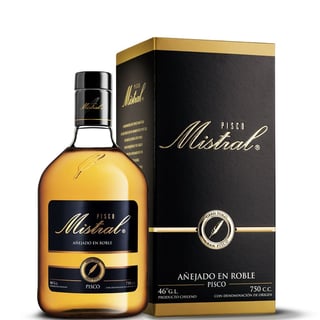 Pisco Mistral Añejado 46° 750cc