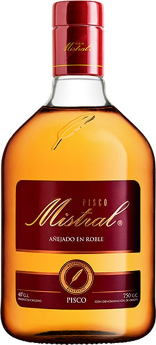 Pisco Mistral Añejado En Roble 40° 750cc