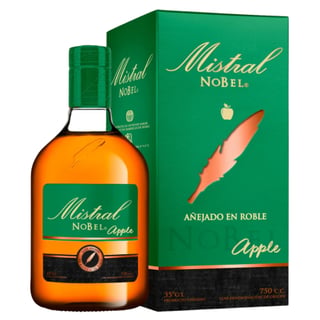 Pisco Mistral Nobel Manzana 35° - 750mL