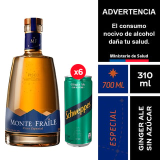 "Pisco Monte Fraile Reservado 37