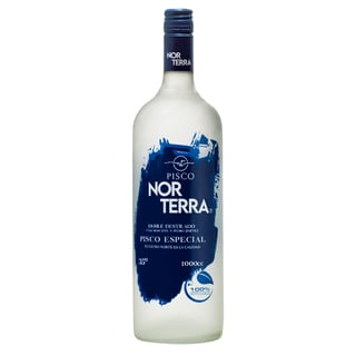 Pisco Norterra Transparente 35âº 1000 Ml