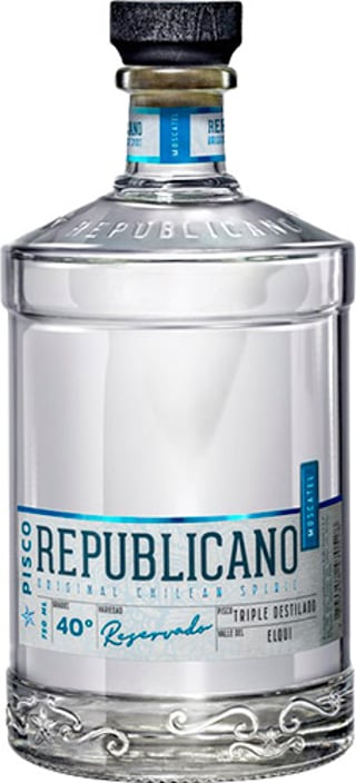 Pisco Republicano Moscatel Triple Destilado 40° 750cc