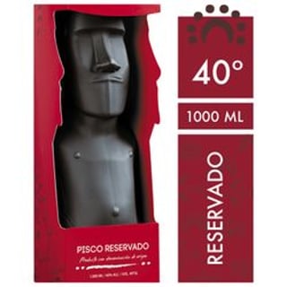 Pisco Reservado Moai 40° 1 L