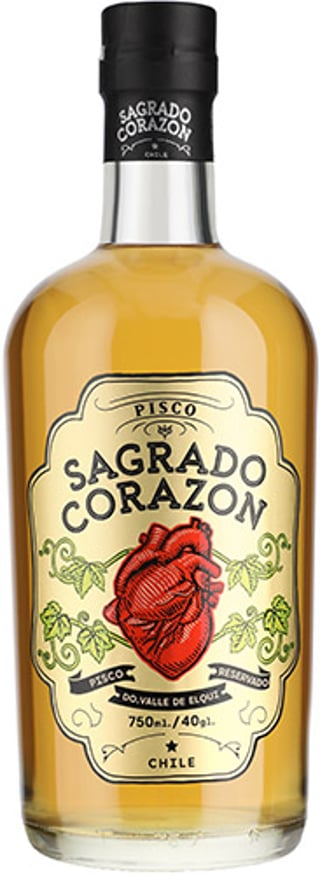 Pisco Sagrado Corazon Reservado Envejecido 40° 750cc