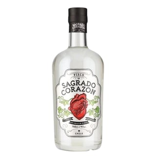 Pisco Sagrado Corazón Transparente 40˚ - 750ml