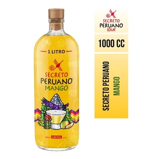 Pisco Sour Secreto Peruano mango botella 1 L