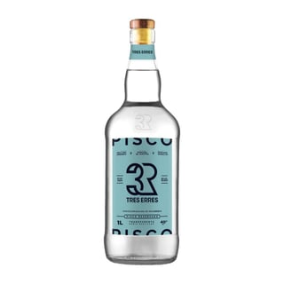 Pisco Tres Erres reservado transparente 1 L