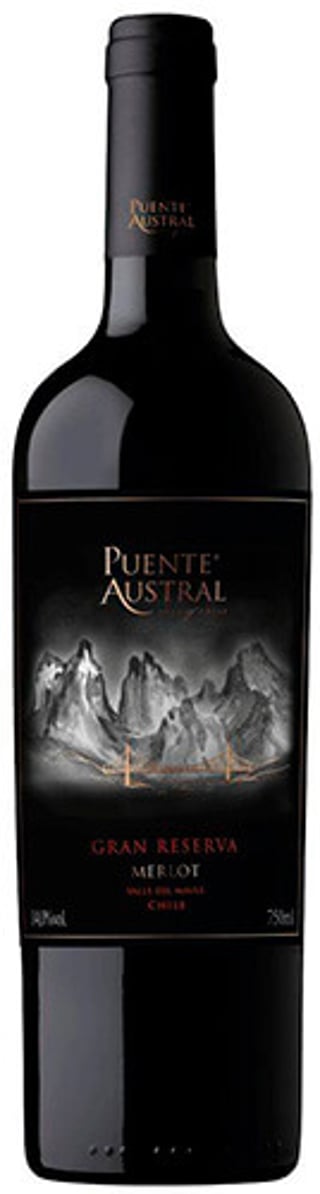 Puente Austral Merlot Gran Reserva 2022