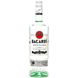 Ron Bacardi Carta Blanca 980cc