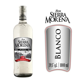 Ron blanco Sierra Morena botella 1 L