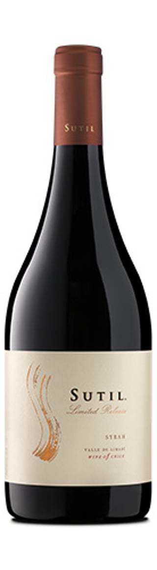 Sutil Limited Release Syrah 2019