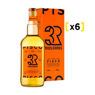 Tres Erres 35º Botella 750cc X6