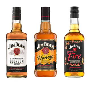Tripack Whisky Jim Beam - Mix - 700ml