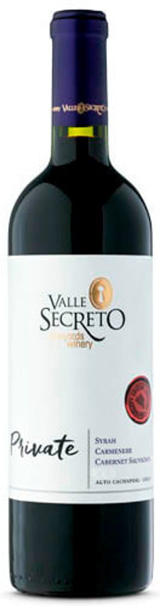 Valle Secreto Private Syrah / Carmenere / Cabernet Sauvignon 2021